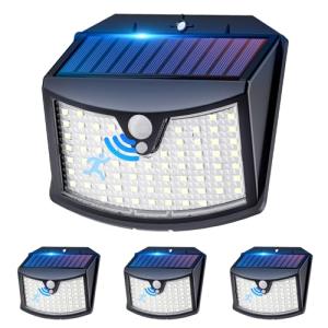 Giliwosy Luz Solar Exterior, 4 Paquete/3 Modos IP65 Imperme…