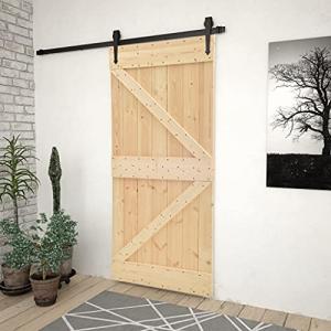 Willood Puerta Corredera con Herrajes Entrada Deslizante Co…