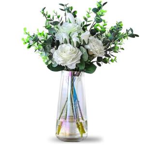 DRERIO jarrón de Flores,floreros Decorativos Modernos con R…