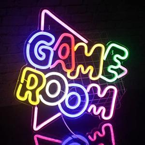 SIGNSHIP Game Room Letreros de luces de neón de Acrílico LE…