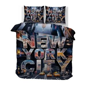 Funda Nordica Cama 90 Nueva York, Ropa de Cama Ciudad Moda…