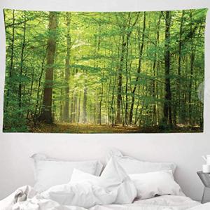 ABAKUHAUS Bosque Tapiz de Pared y Cubrecama Suave, Bosque d…