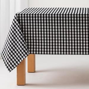 GAMUSI Mantel Antimanchas Tacto Tela Rectangular Cuadro Vic…