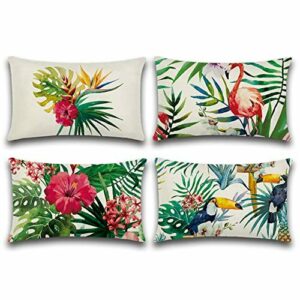 Artscope 4 Piezas Impermeables Funda de Cojines, de Exterio…