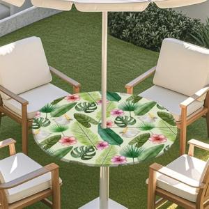 Chickwin Mantel Redondo Impermeable Exteriores con Agujero…