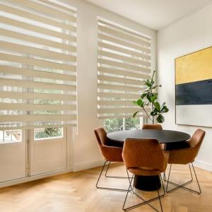 Blindecor Lira estor enrollable noche y día, color Beige, e…