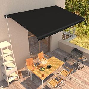 Mengtu Toldo retráctil, hecho a mano, toldo para balcón, to…