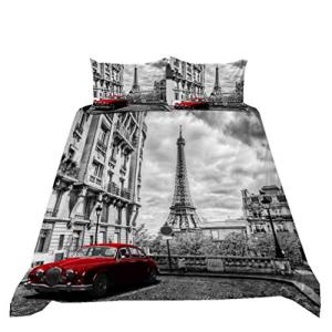 Sticker Superb. Ropa de Cama con Vista a la Ciudad 3D Londo…