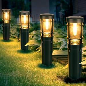 Luces Solares LED Exterior Jardin, IP65 Impermeable Lámpara…