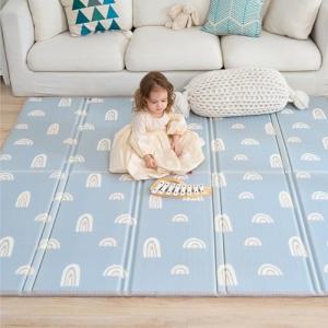 Alfombra Bebe Acolchada Plegable 180x200x1.5cm- Gimnasio Be…