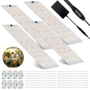 Journeyside 4 Piezas Lámpara de Planta, 540 Leds Lámpara de…