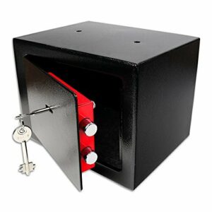 Schramm® Caja Fuerte Caja Fuerte con Cerradura Mini Caja Fu…