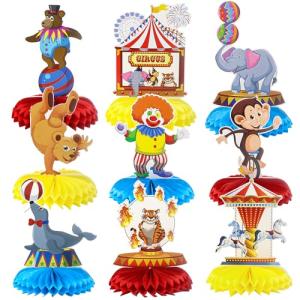 Mumjooyi 9 piezas de Decoración de Carnaval de Panal de Abe…
