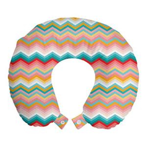 ABAKUHAUS Cheurón Cojín de Viaje para Soporte de Cuello, To…