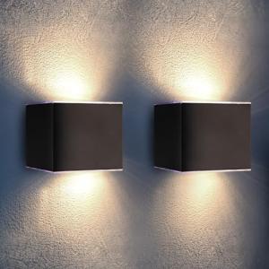 Proxinova Solar Aplique Pared Exterior LED, Lámparas de Dob…