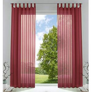 Juego de 2 Cortinas Transparentes de Gasa para salón, con C…