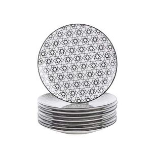 vancasso Haruka Platos Llanos de Porcelana 8 piezas Platos…