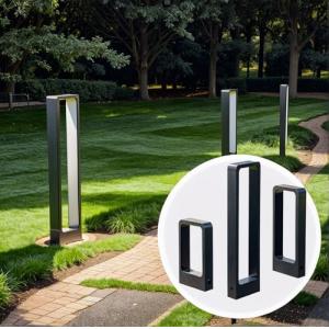 Moderno IP65 impermeable LED jardín césped bolardo de luz 3…