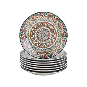 vancasso serie Mandala Platos de Porcelana Juego de 8 pieza…