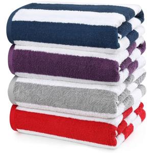 Utopia Towels - Toallas de Playa a Rayas Cabana Paquete de…