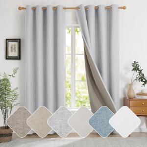 Deconovo Cortinas Opacas Totalmente Termica Aislante Calor…