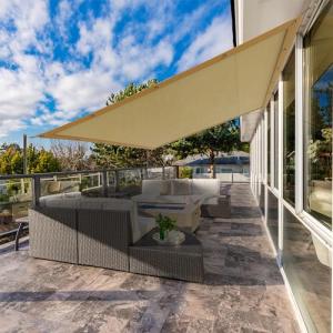 MEKKAPRO Toldo Vela Rectangular – Vela Toldo Solar Exterior…