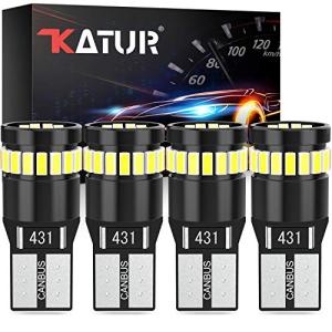 KATUR Bombilla LED 194 168 2825 W5W T10 24-SMD 3014 Conjunt…