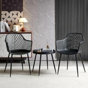 buybyroom Juego de mesa y 2 sillas, sillón con reposabrazos…