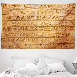 ABAKUHAUS Egipto Tapiz de Pared y Cubrecama Suave, Composic…