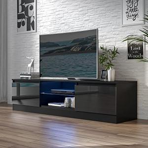 Cozy Castle Mueble para TV de hasta 70 pulgadas, con luces…