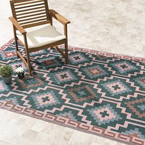 FAB HAB Alfombra de Exterior Impermeable Resistente a la De…