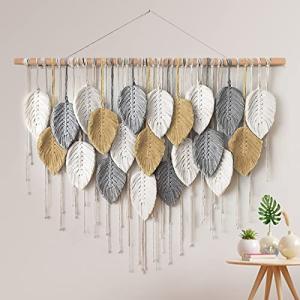 Weldomcor Macramé Tapiz Grande Tejido Tapiz Boho Macramé Ho…