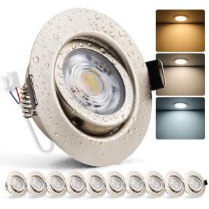 Ojos de Buey LED para Techo Empotrable 7W, Downlight LED Co…