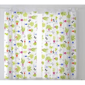 Martina Home Pack 2 Cortinas con visillo para Cocina modelo…