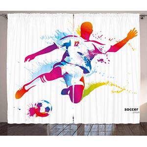 ABAKUHAUS Sala de Adolescentes Cortinas, Fútbol patea la Pe…
