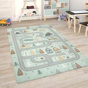 Paco Home Alfombra para Habitación Infantil Juegos Bebé Alf…