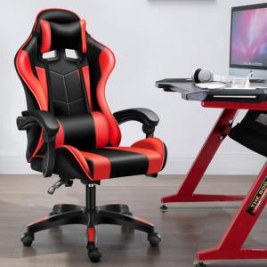 LIMBALAY Silla Gaming ErgonóMica – Silla de Oficina, Inclin…