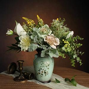 Flores Artificiales Decoracion con Jarrones, Ramos de Flore…