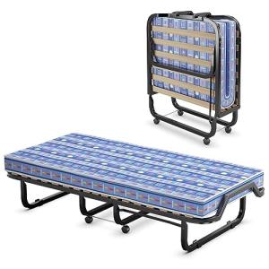 GOPLUS Cama plegable para 1 persona 80 x 200 cm, cama plega…