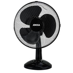 Jocca - Ventilador de Sobremesa 30cm diámetro/Potencia 40W…