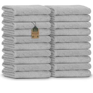 NatureMark Pack Ahorro de 20 Toallas para Invitados, 30 x 5…