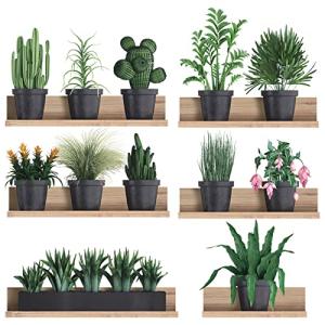 KAIRNE Adhesivo decorativo para pared de plantas verdes 3D…