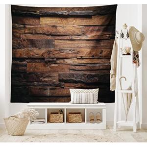 ABAKUHAUS Chocolate Tapiz de Pared y Cubrecama Suave, Mader…