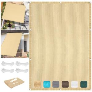 Toldo Vela de Sombra con Agujero 1.5 x 2.6 m Rectangular To…