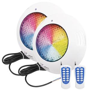 LED ATOMANT Lote de 2 Focos de piscina LED 45W RGB 12V AC,…