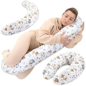 Totsy Baby Cojin Lactancia y Embarazo 190cm – Almohada para…