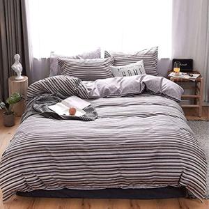 Msuiiixcccc Duvet Cover 4 Piece Set Single Double Pillowcas…