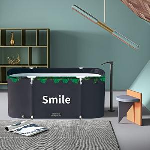 ptlsy Bañera portátil para adultos, plegable, japonesa, par…