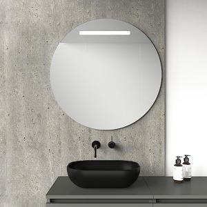 Baikal Espejo de Baño Redondo | Diámetro 80cm | LED Frontal…