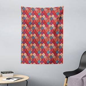 ABAKUHAUS Marroquí Tapiz de Pared y Cubrecama Suave, Orient…